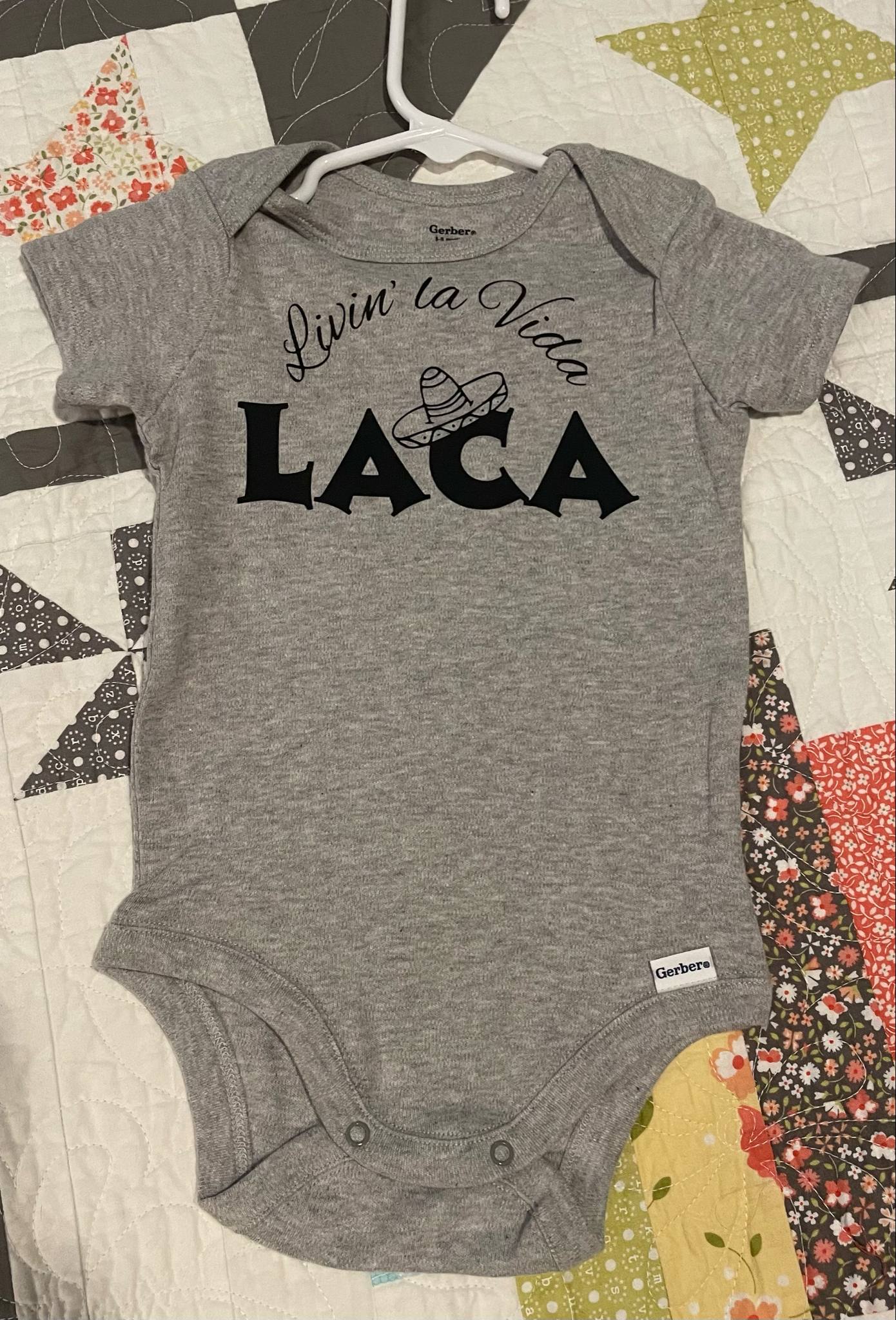 Livin' la Vida LACA- Hometown Onesies